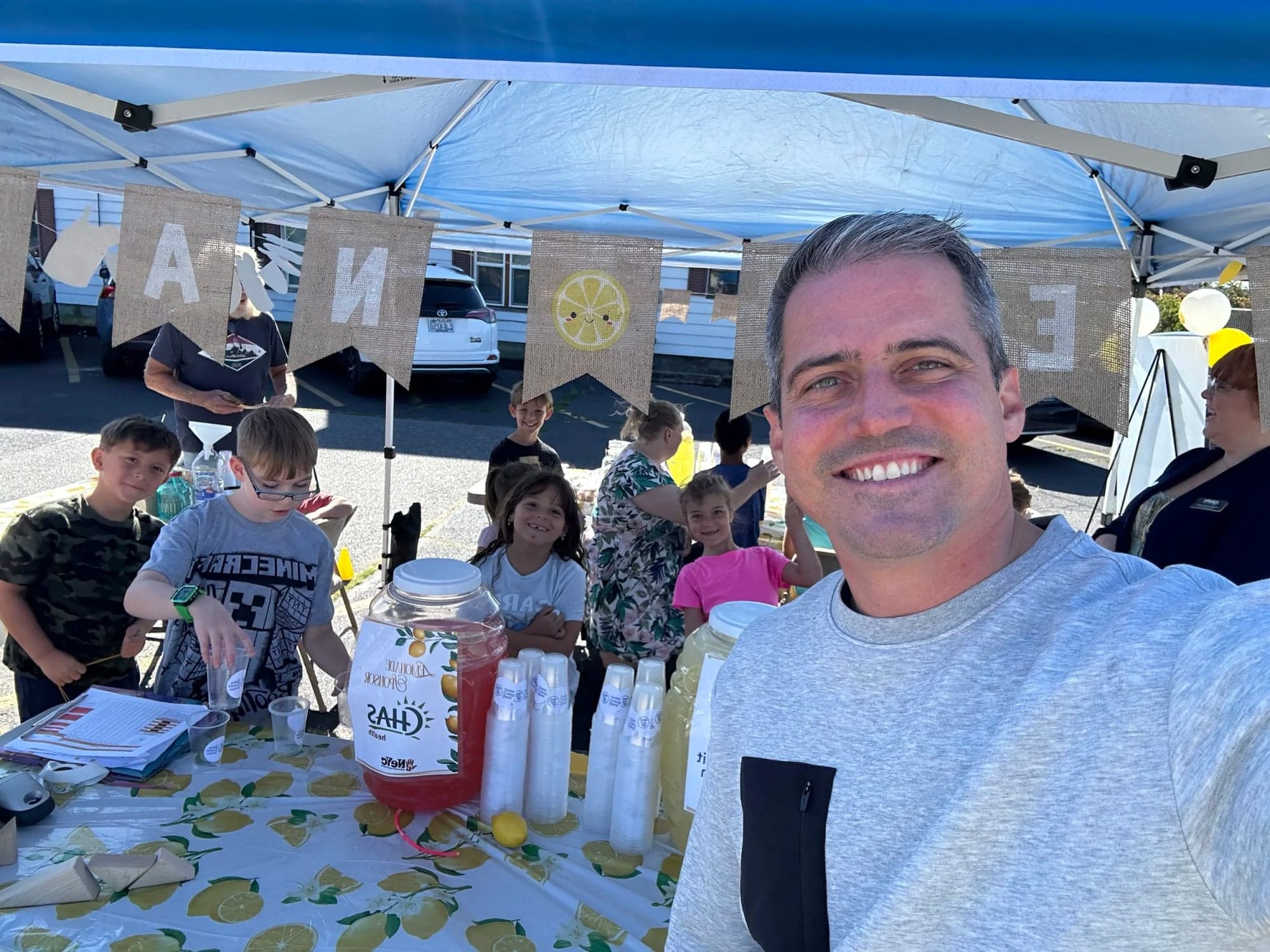 Bingle at a community event