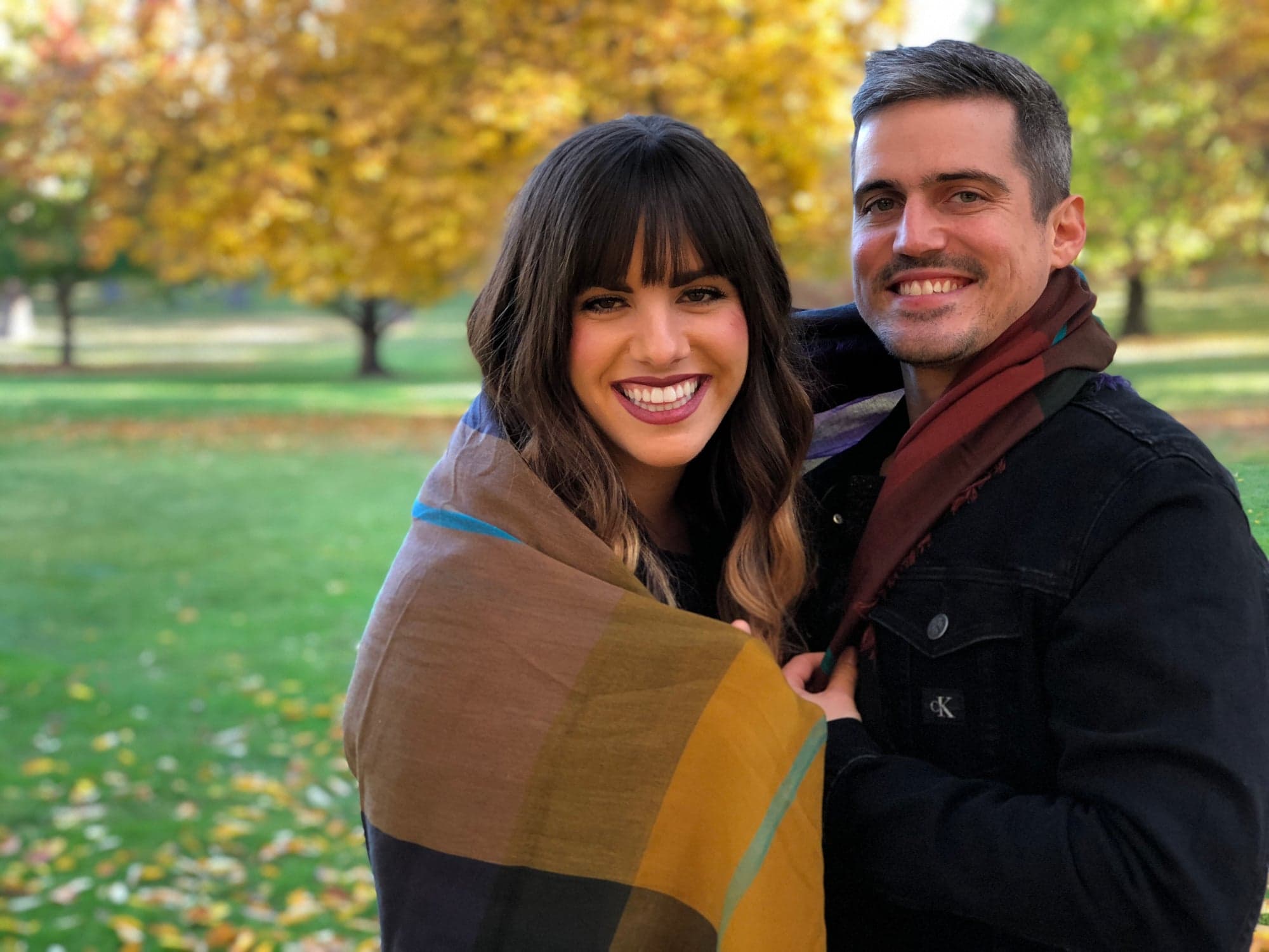 Jonathan and Christina together